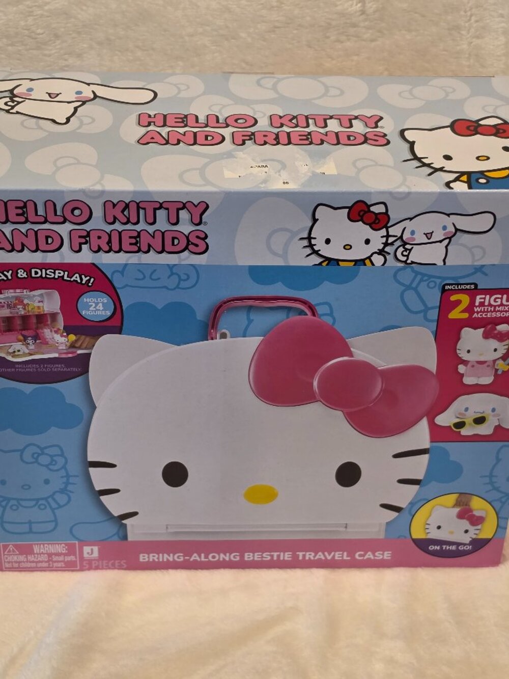 Hello Kitty and Friends Bring-Along Bestie Travel Case with 2 Figures